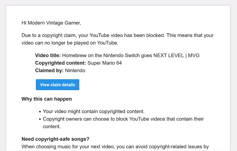 Illustration for article titled Retro Gaming YouTuber Says Nintendo Is Unfairly Targeting His Homebrew Videos
